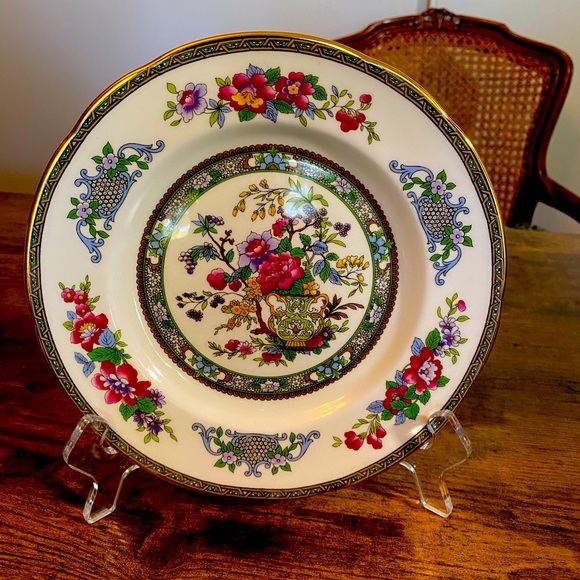 Vtg Paragon by Appointment to Her Majesty The Queen, Tree Of Kashmir 8” Plate - Picture 5 of 9